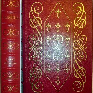 Sir Isaac Newtons MATHEMATICAL PRINCIPLES Easton Press Leather As New 2000